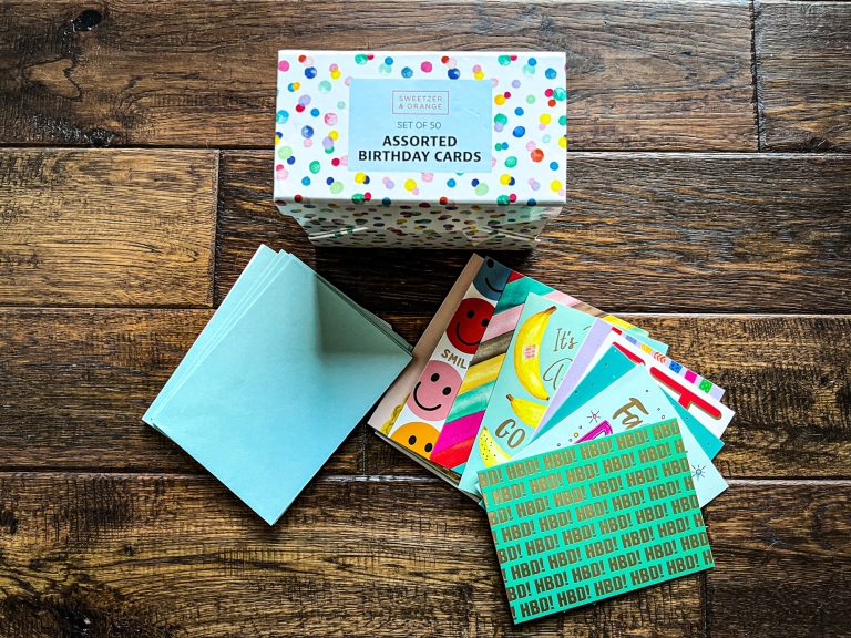 Blank Birthday Cards Variety Box