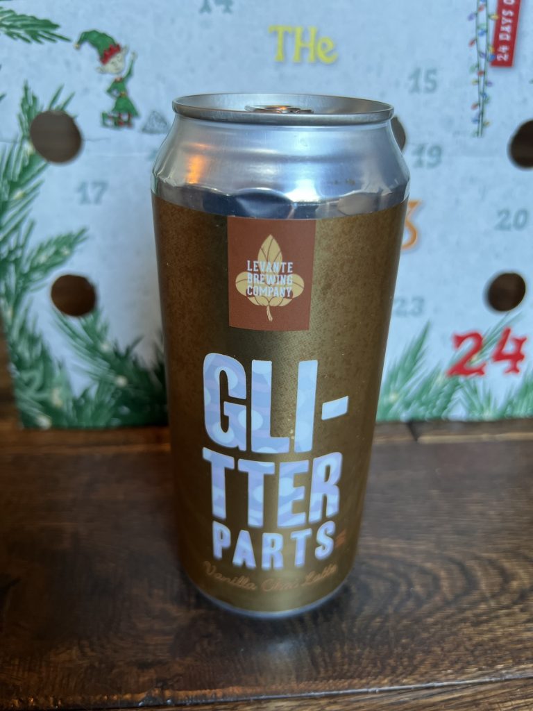 Day 17 – Glitter Parts Vanilla Chai Latte