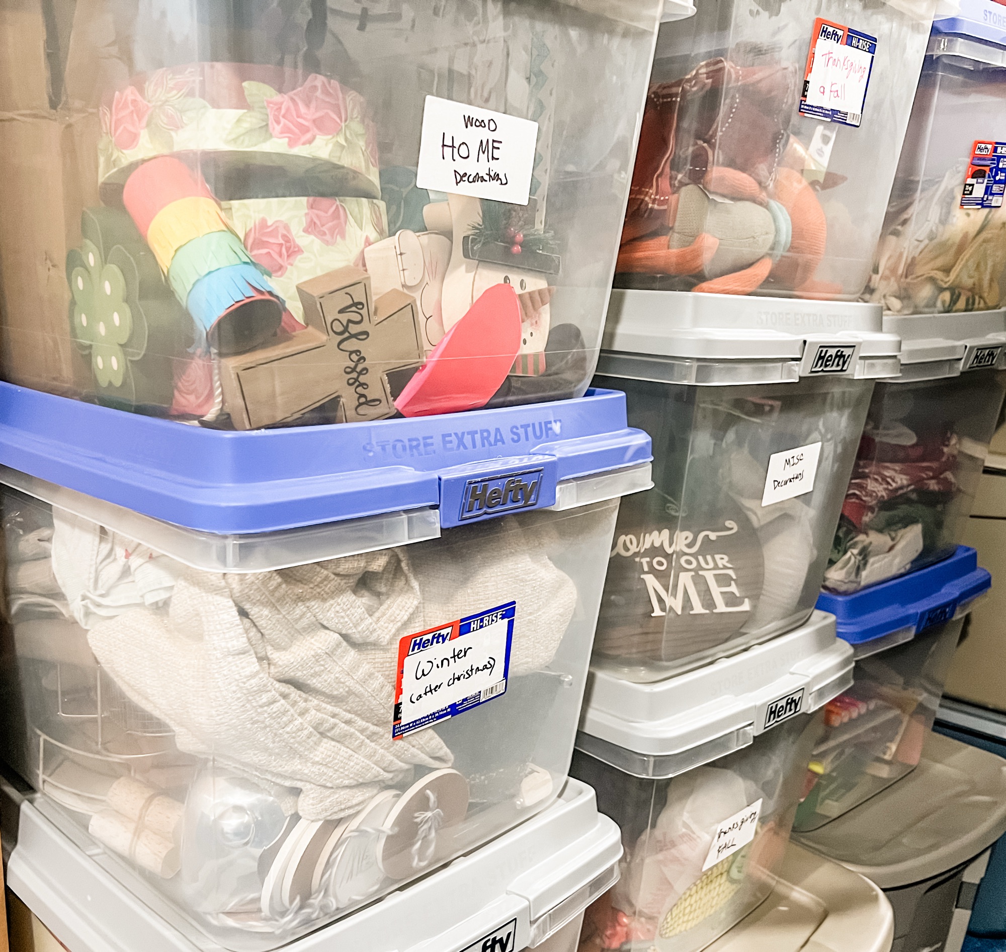 Seasonal Storage Tips